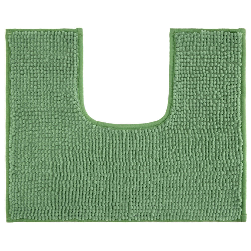 Tapis de contour pour toilettes tissu chenille 40x50cm (4 modèles)