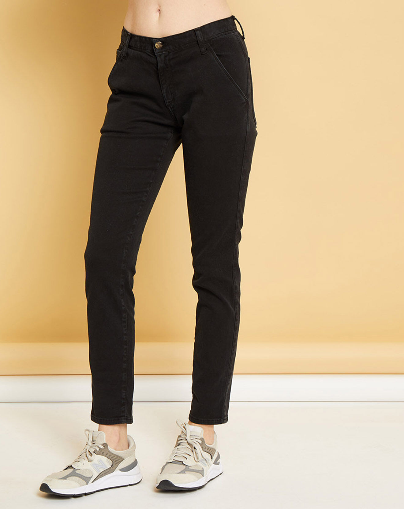 Acquaverde Jean droit Natural Mels black stone