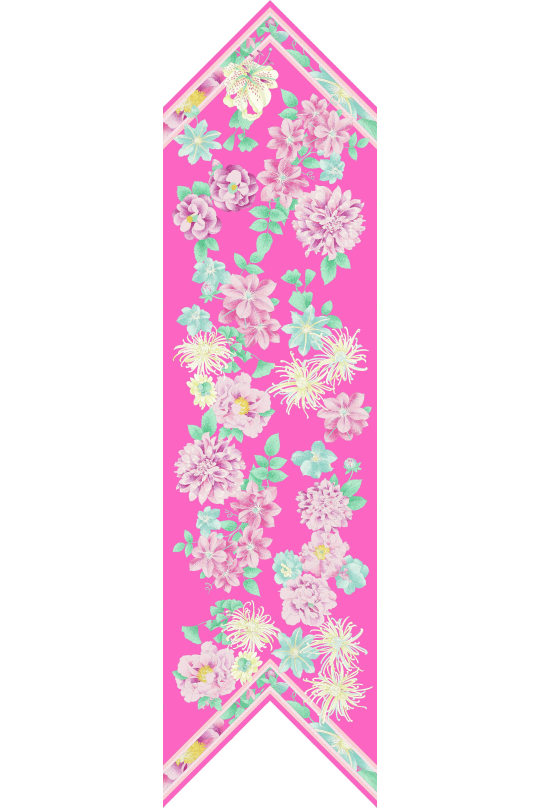 BANDEAU 20X160 EN TWILL DE SOIE