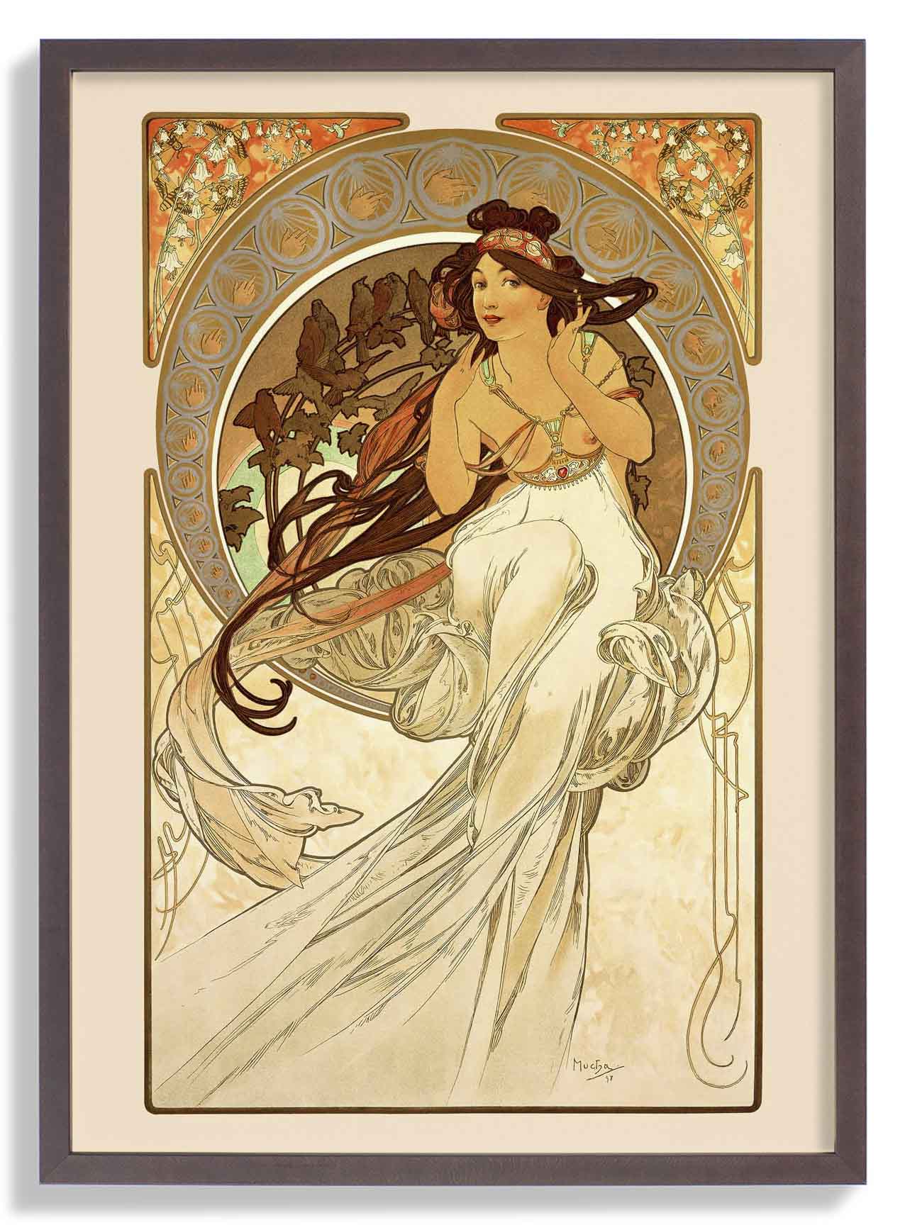 Die Kunst Musik von Alphonse Mucha