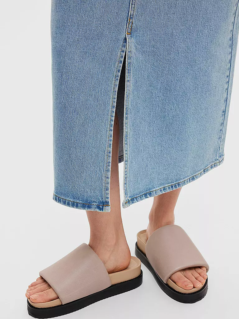 SELECTED FEMME Jeansrock SLFKRISTA-GERDA hellblau