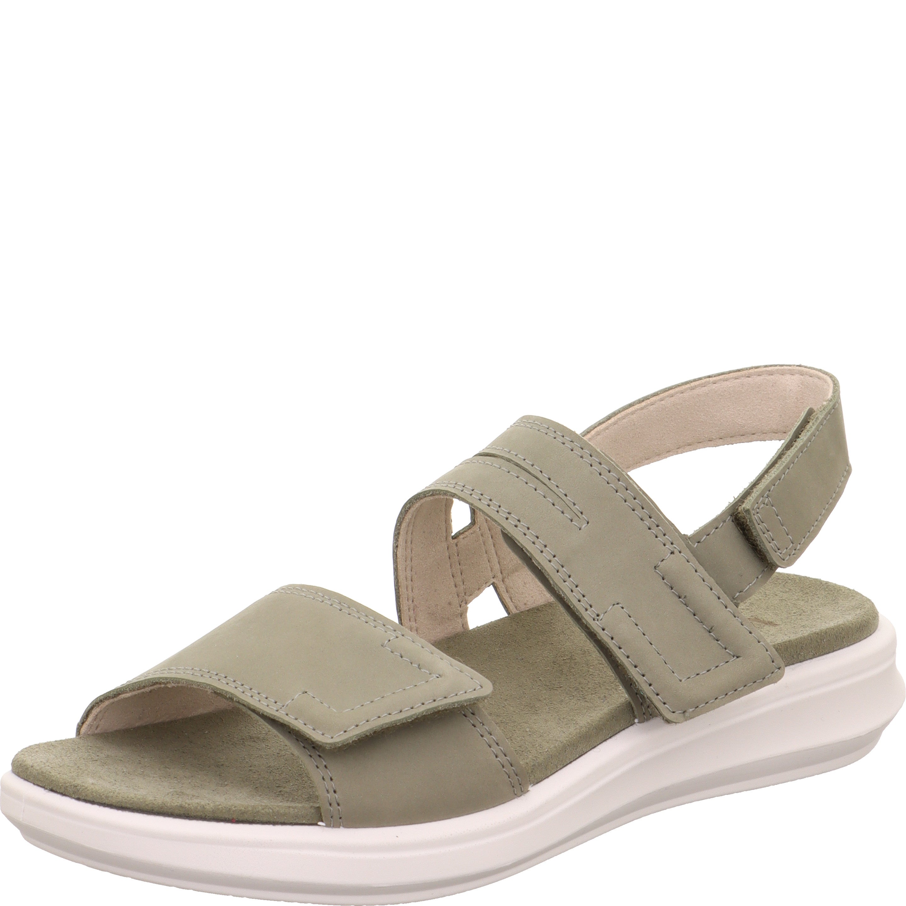 legero ELLA Damen  Sandale mit Klettverschluss - Farbe: Pino - Größe: 37