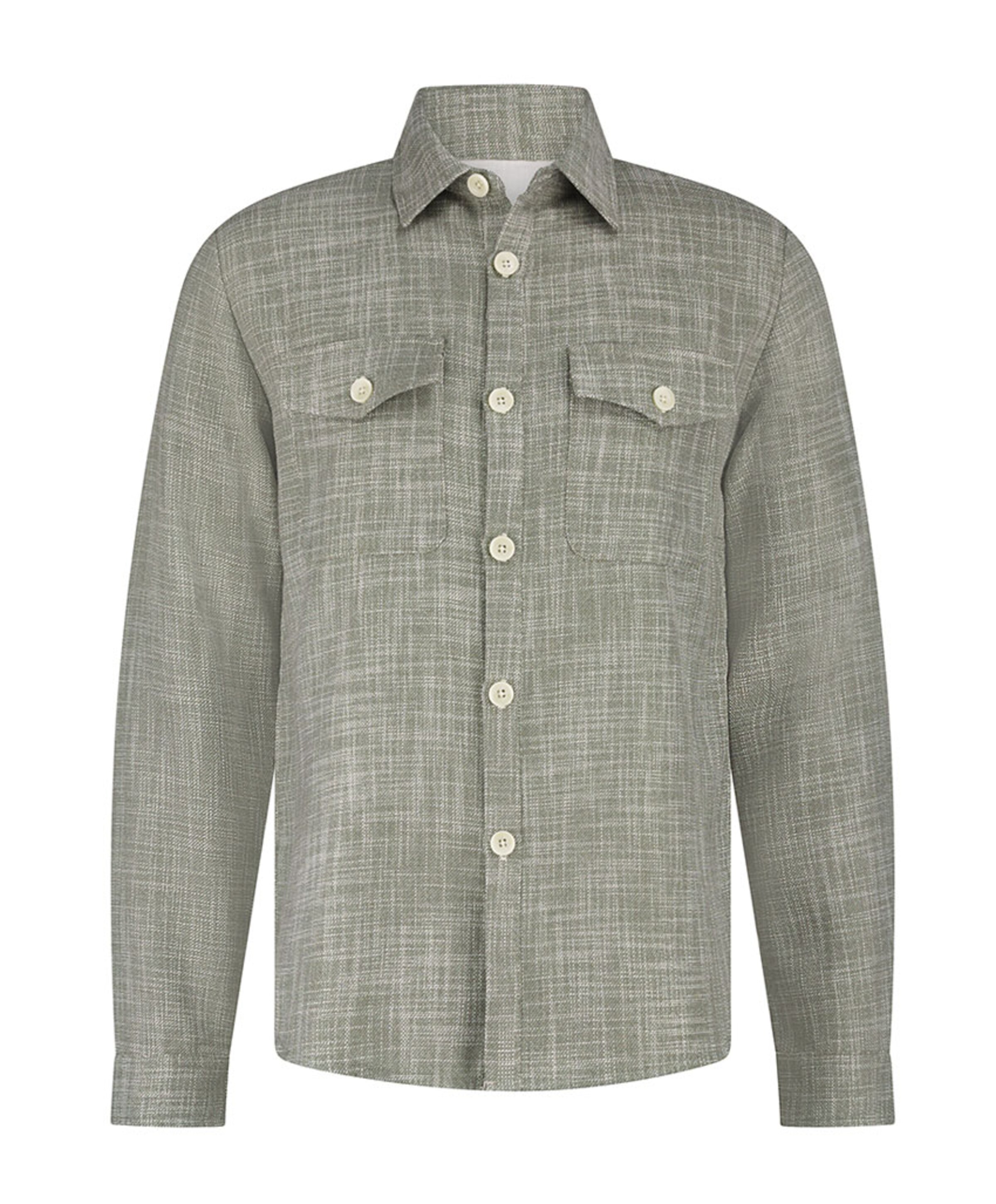 Scotland Blue Heren overshirt groen