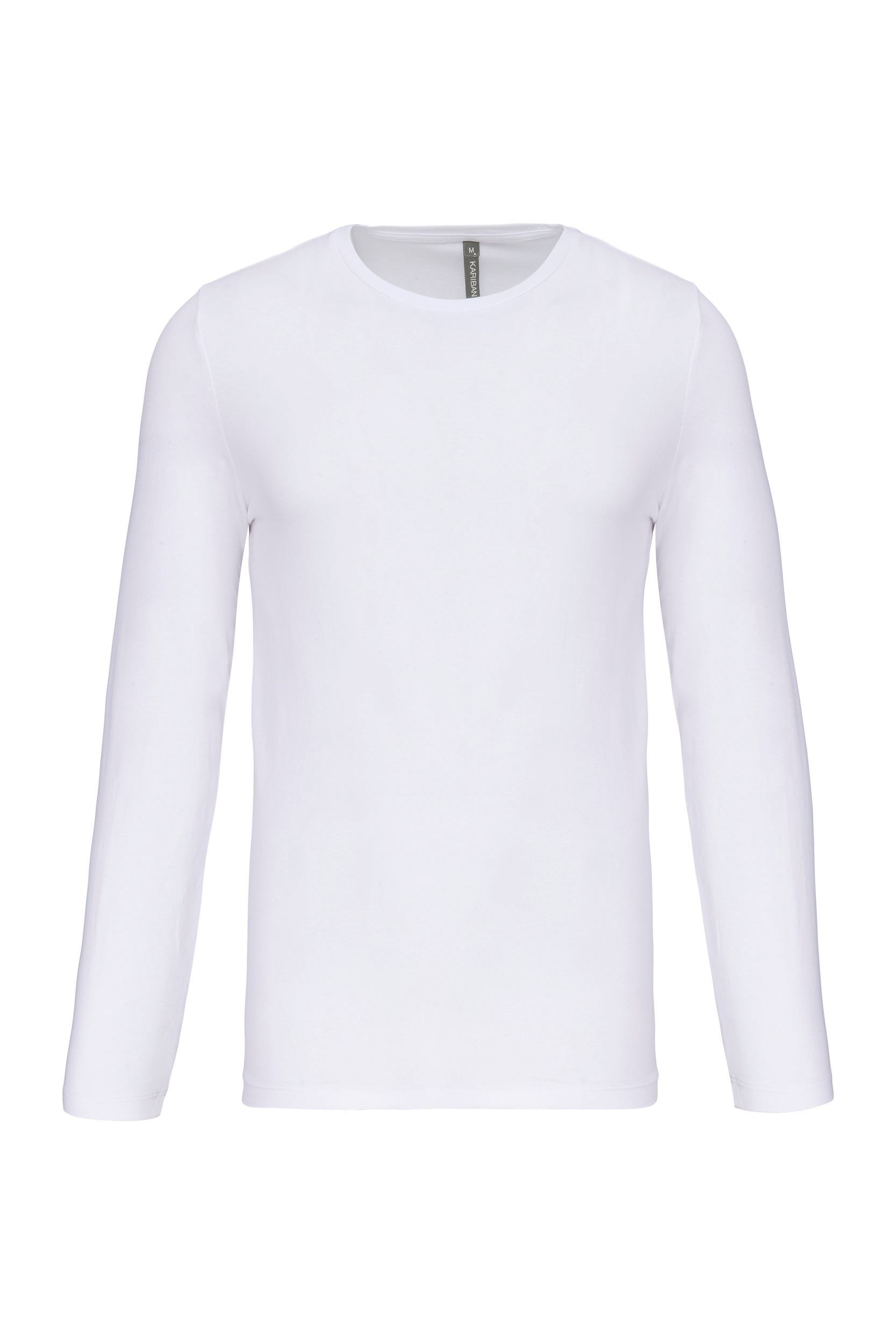 Kariban K3016 - T-shirt col rond manches longues homme