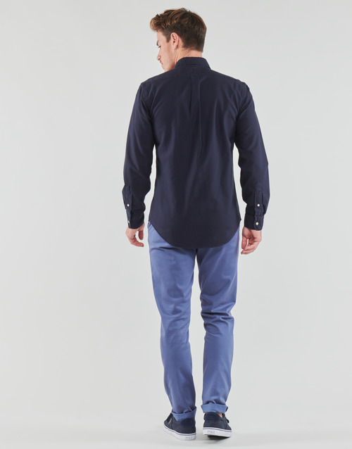 Polo Ralph Lauren - SL BD PPC SP-LONG SLEEVE-SPORT SHIRT Marino
