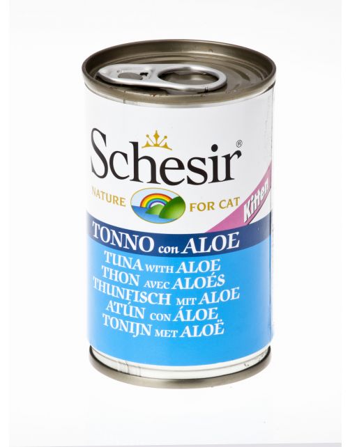 Schesir Kat Blik Kitten Gelei 140 g - Kattenvoer