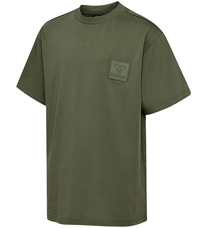 Hummel T-Shirt - hmlClean - Olivin