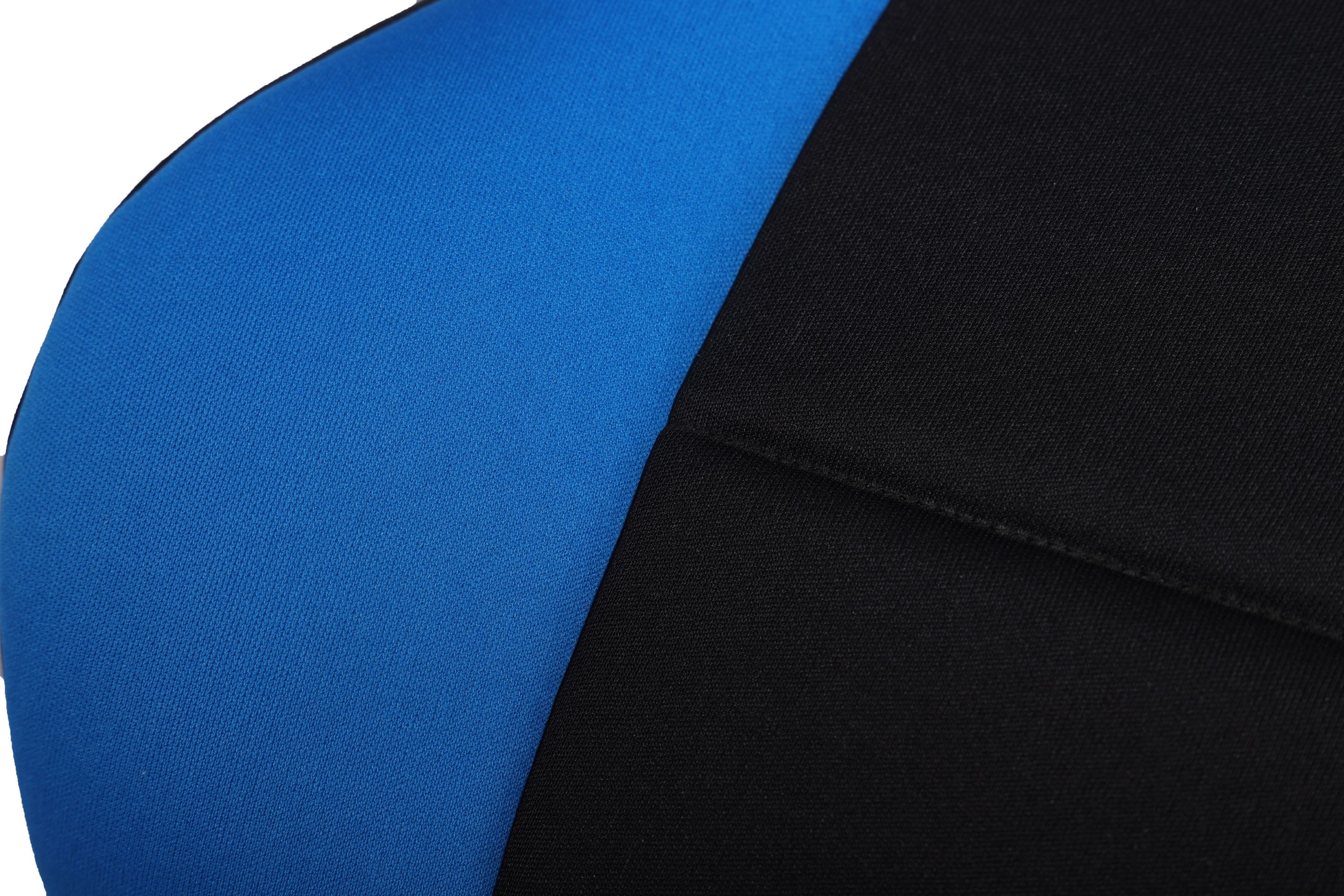 Kinderautositz Sitzerhöhung schwarz/blau