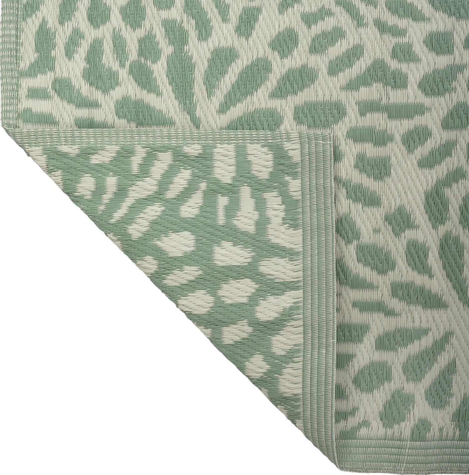 Intratuin buitenkleed Christa groen / beige 150 x 210 cm