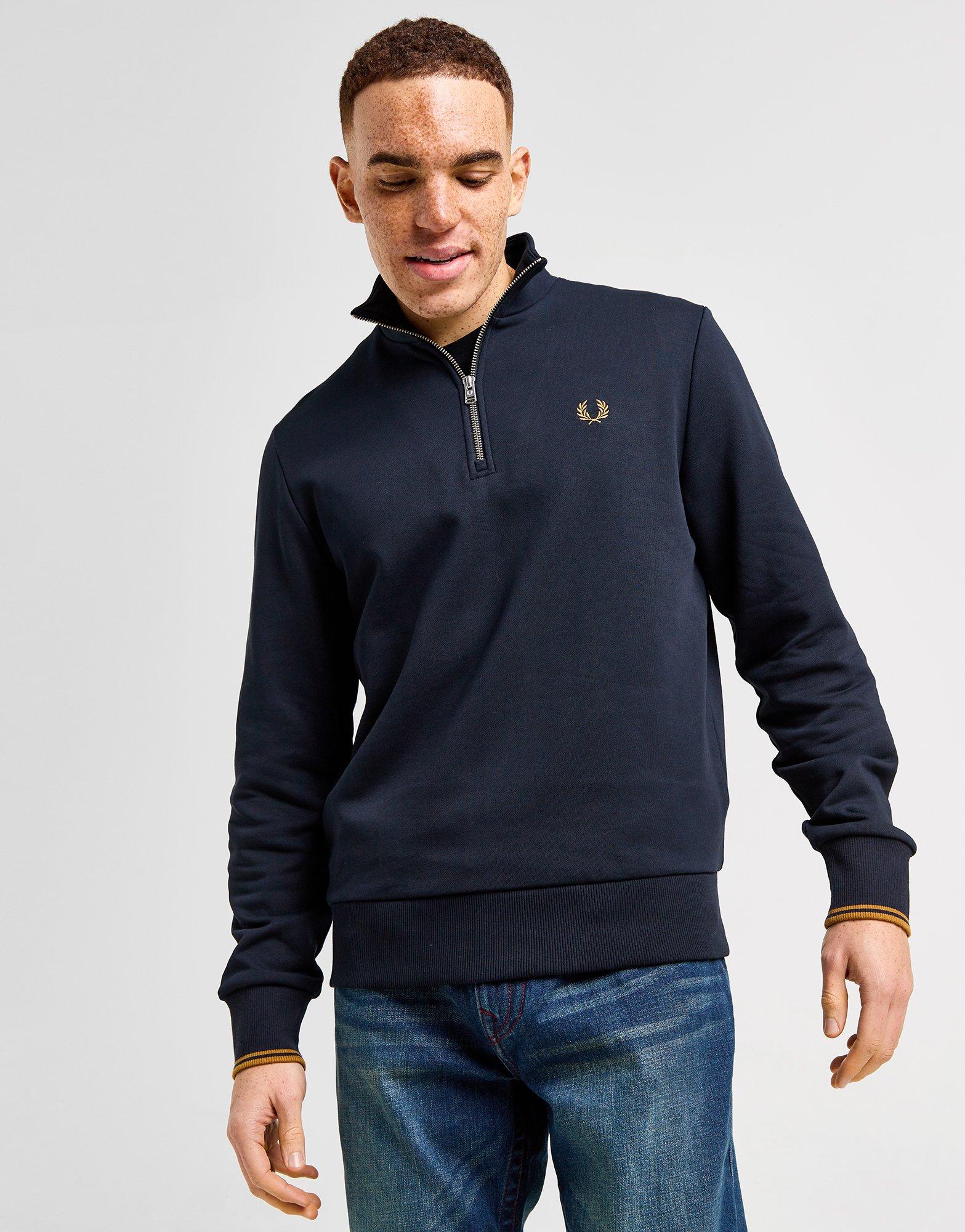 Fred Perry Sweat Zippé Homme
