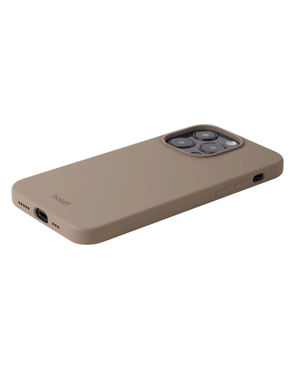 Holdit  iPhone 15 Pro Silicone cover - Mocha Brown