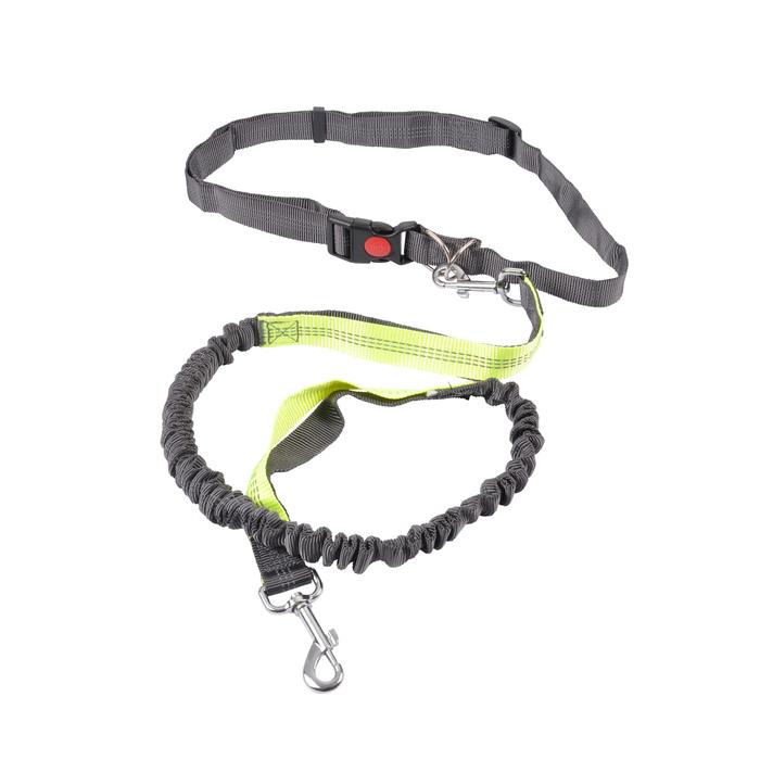KIT RUNNING BANDES REFLECHISSANTES CEINTURE 70 A 120CM GRIS