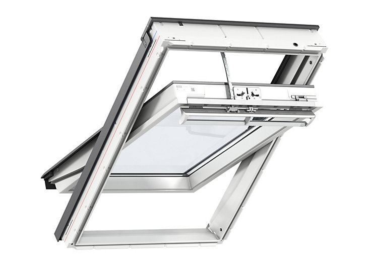 Fenêtre de toit motorisée électrique Velux Integra® confort Everfinish - polyuréthane L. 78 x H. 140 cm