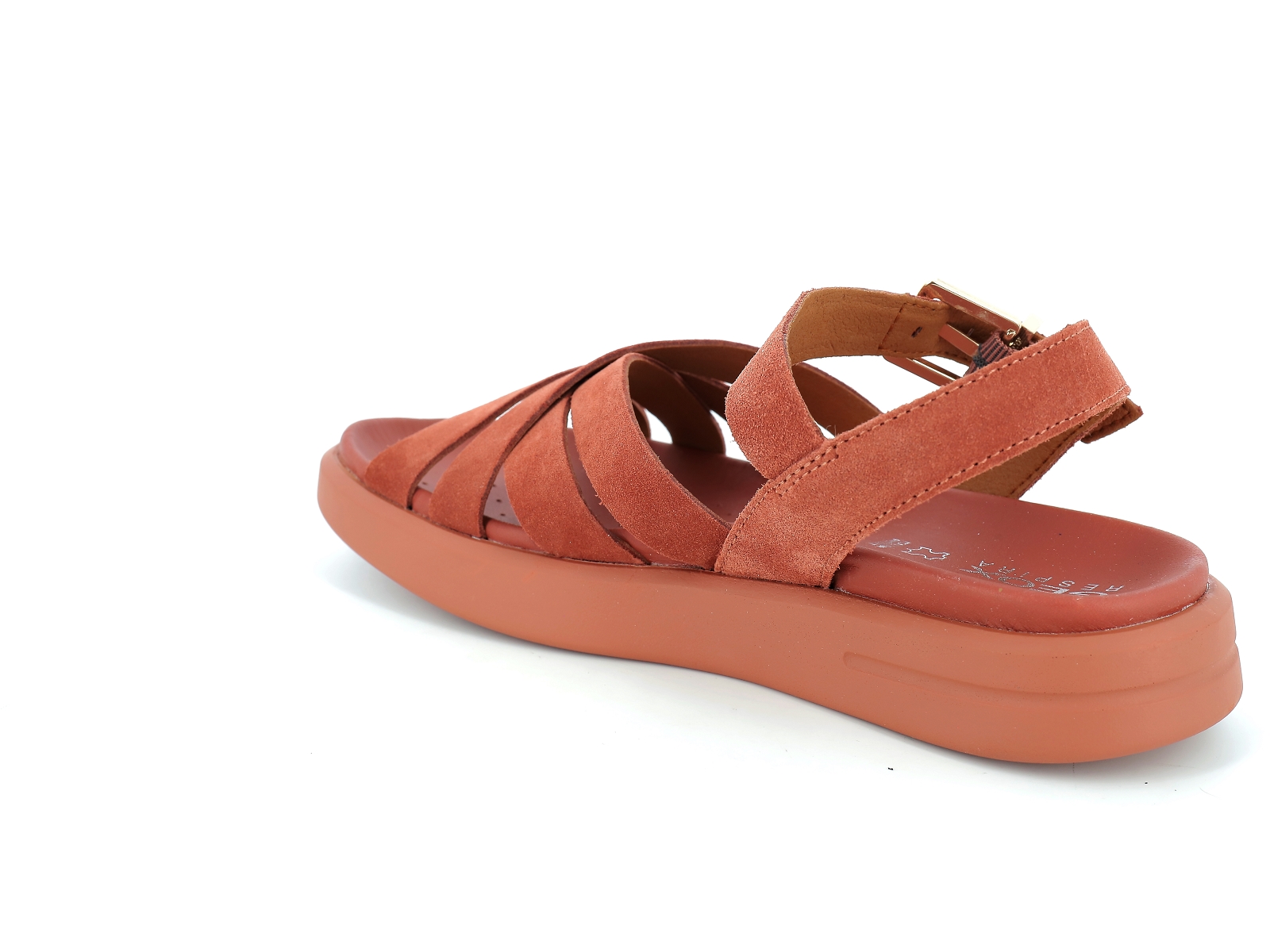 Geox-D XAND 2S D35PAB Cuir Rouille