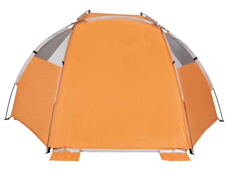 KOOR Strandzelt XL, Peach Strandmuschel schützt vor Sonne, Wind und leichtem Regen