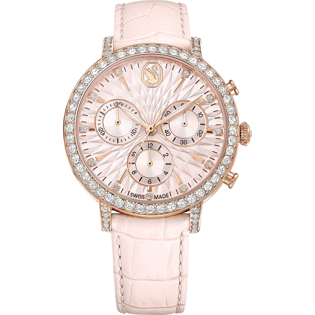 Swarovski Matrix Tennis Chrono Rosa