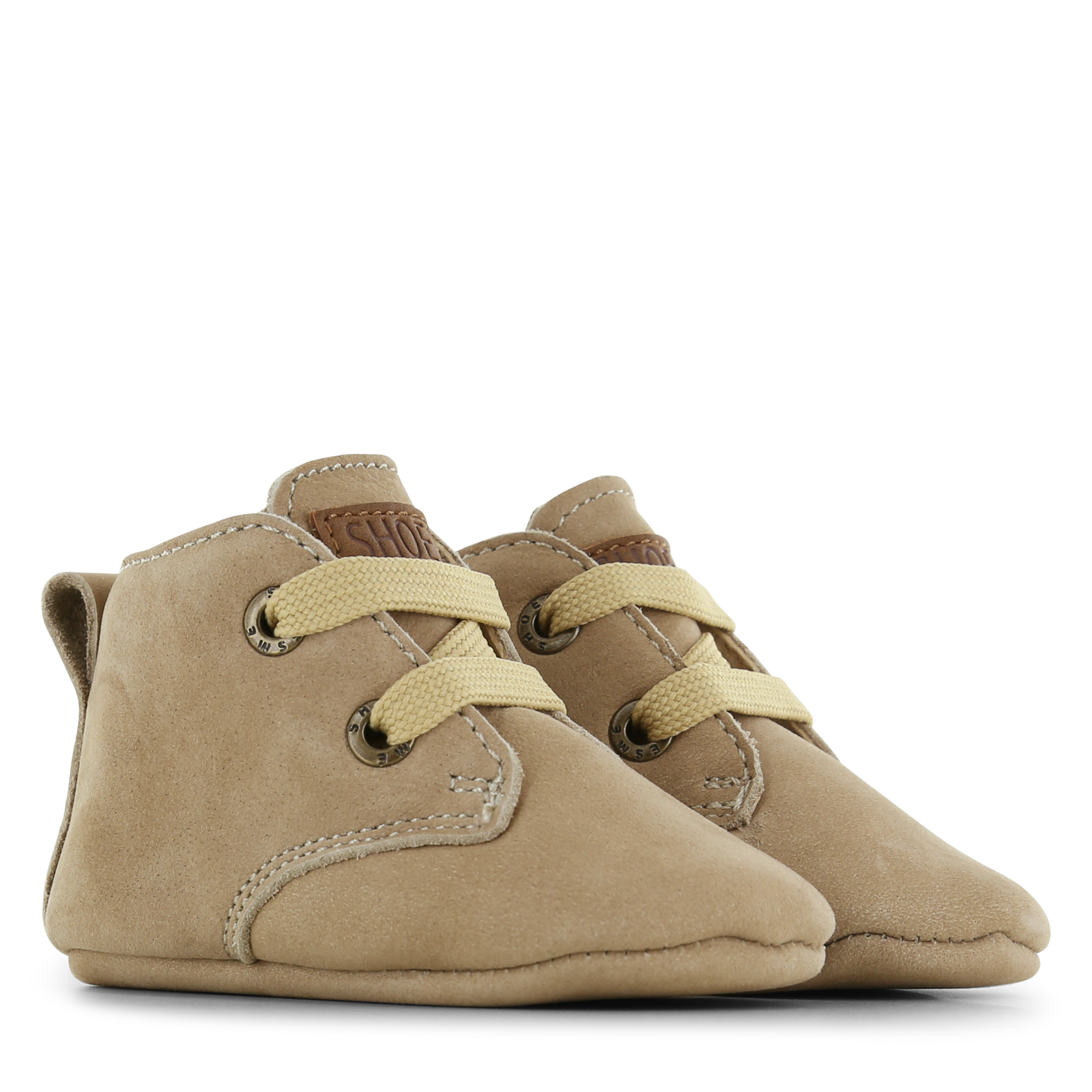 Shoesme Newborn beige Lederpantoffel