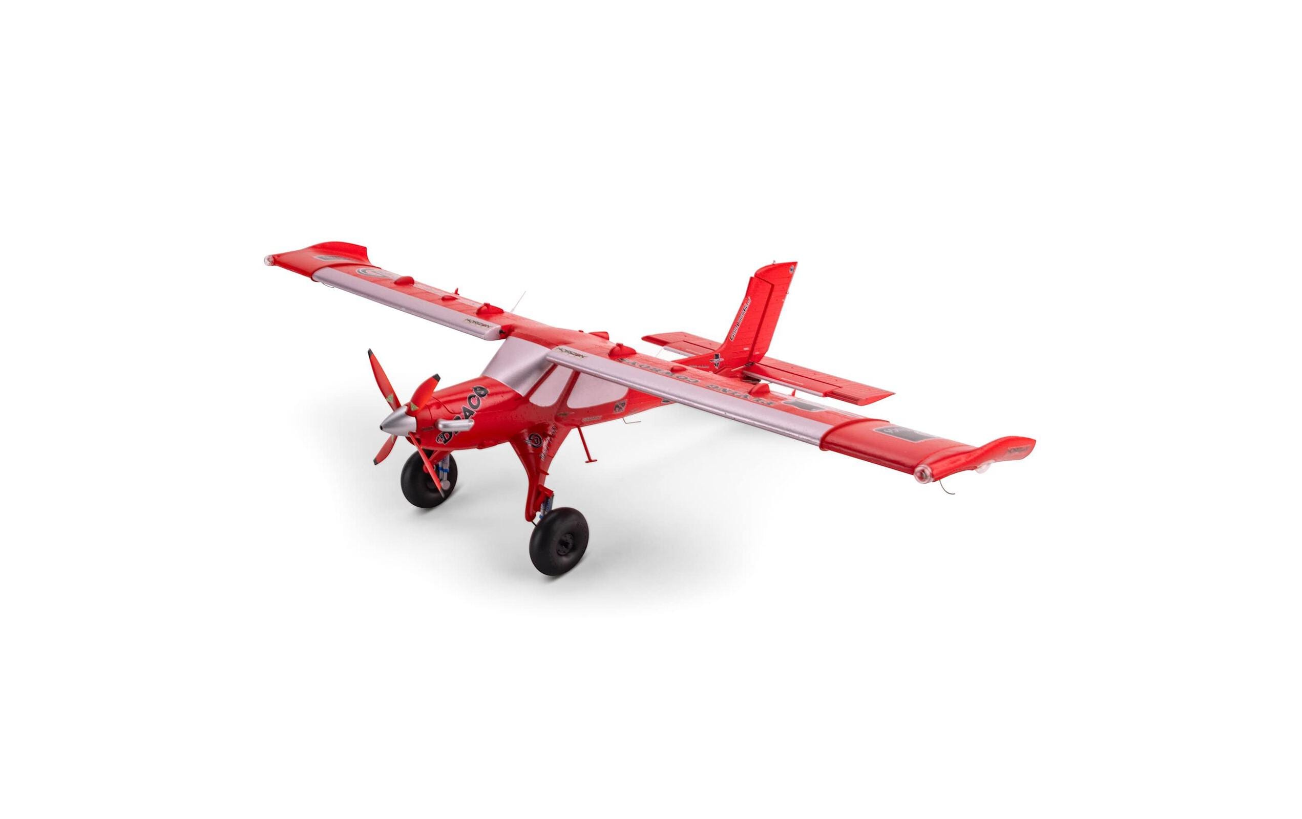 Motorflugzeug Micro DRACO 800 mm AS3X & SAFE, BNF Basic<br>Draco STOL Flugmodell im UMX Format