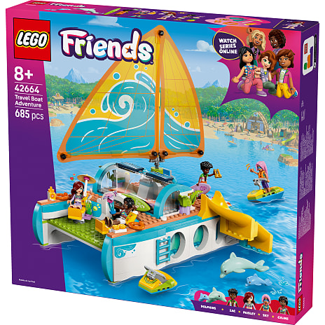 LEGO Friends Eventyrfyldt bådrejse 42664
