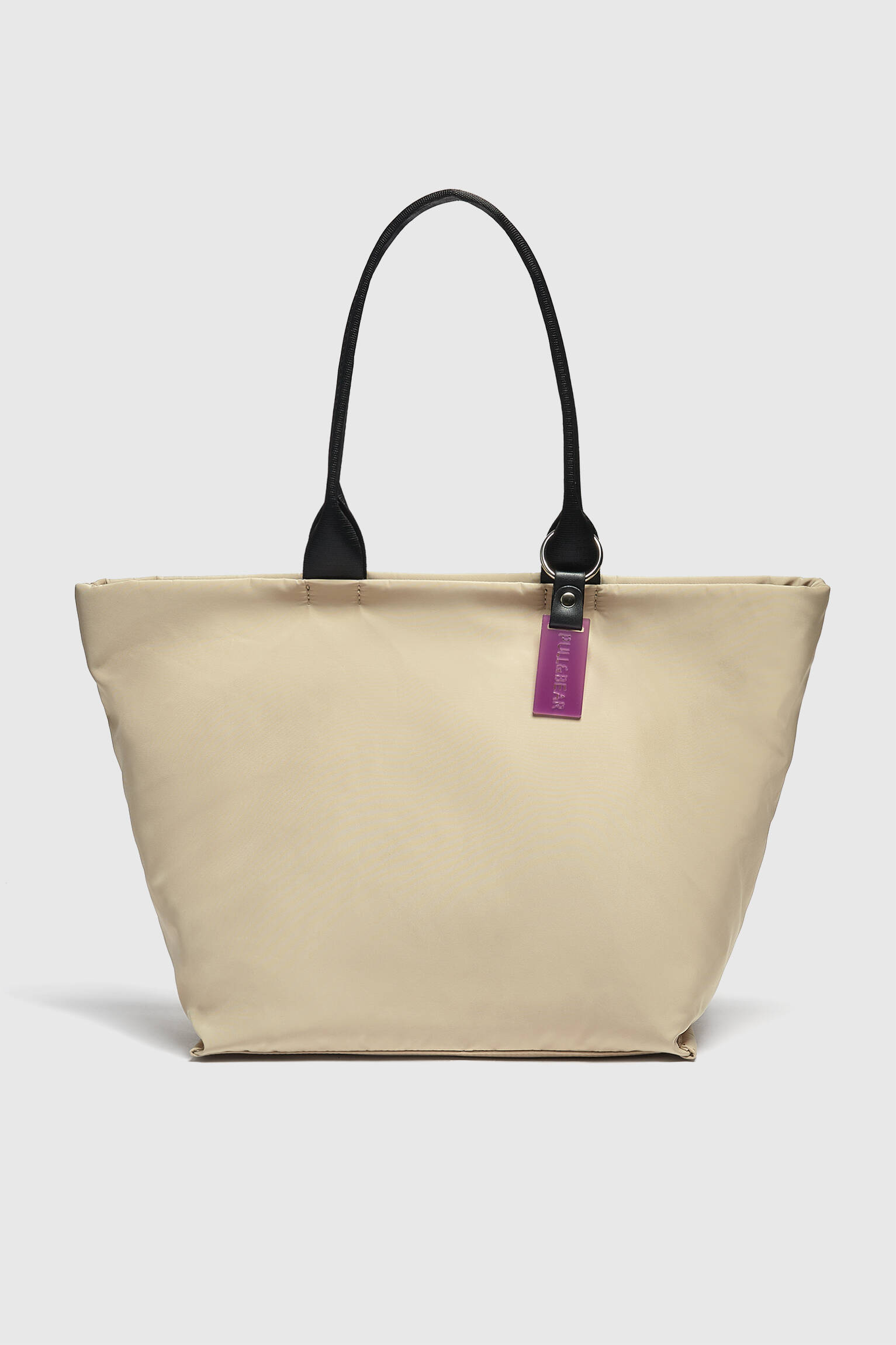 Sacola de compras personalizável - cinza tostado