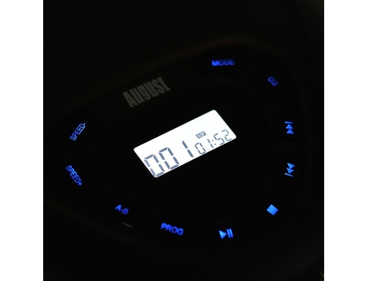 AUGUST - Lecteur cd portable mp3 rechargeable avec haut parleur- se1...