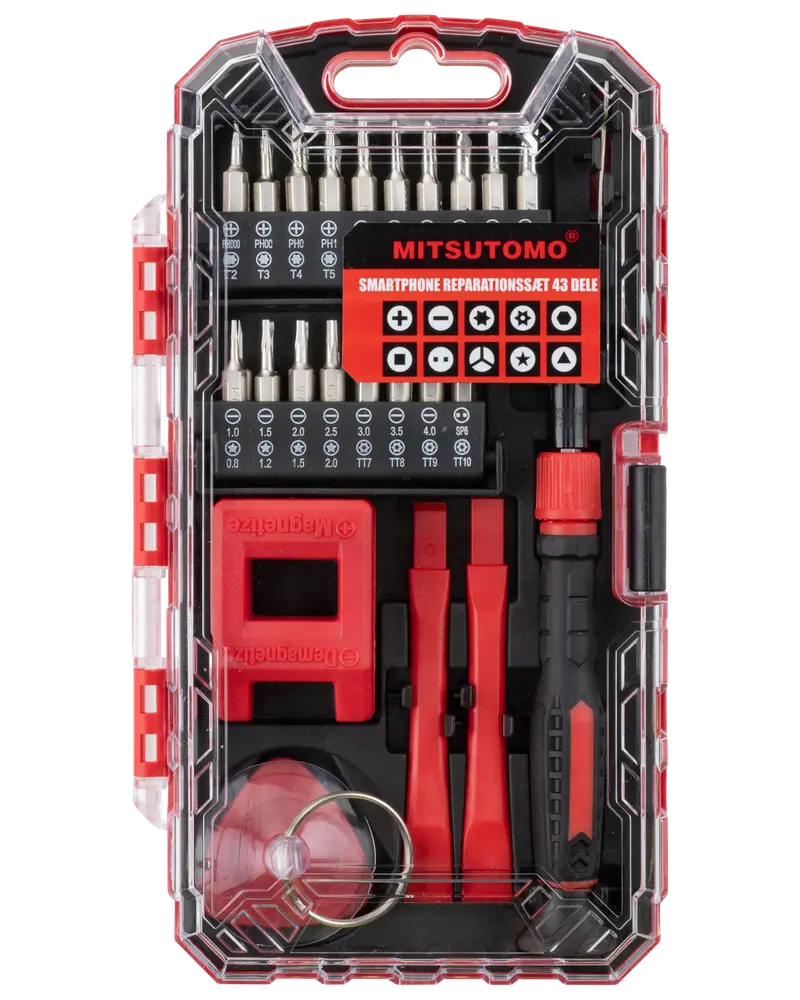 Mitsutomo Smartphone reparationssæt 43 dele