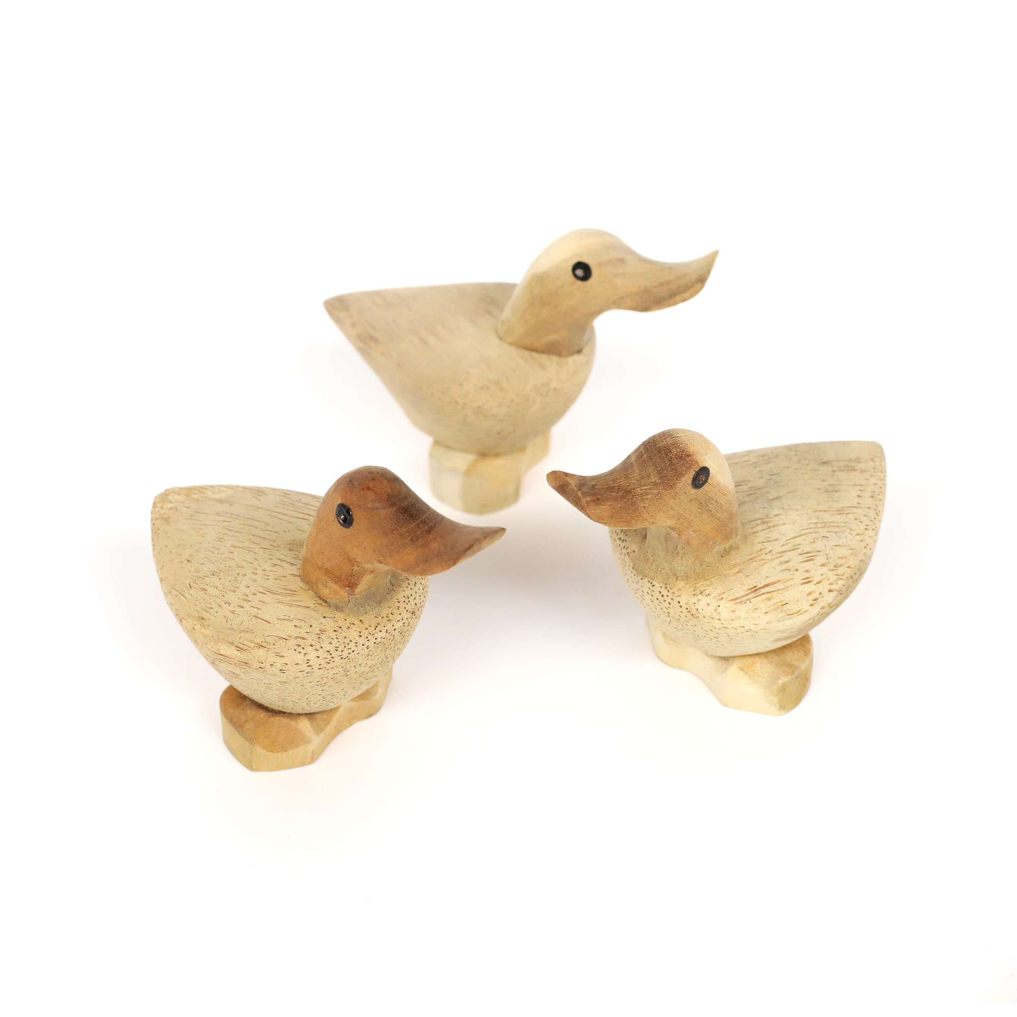 Ente 'Kecil' aus Bambus, natur, H 10 cm, B 7 cm, L 10 cm von fischer's lagerhaus