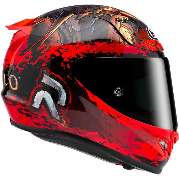HJC - Casque RPHA 12 Diablo Blizzard MC1 / Rouge / Noir