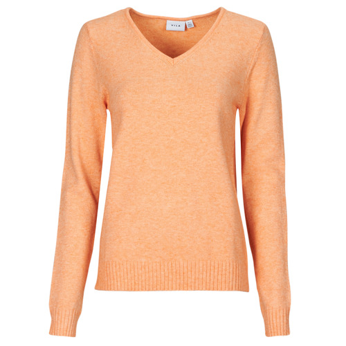 Vila - VIRIL V NECK - Orange