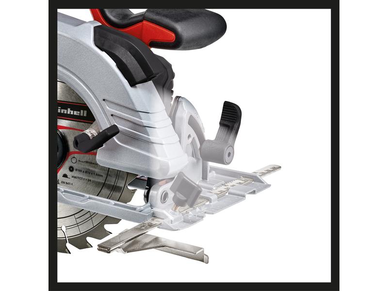 Einhell Professional Akku-Handkreissäge TP-CS 18/190 Li BL Leistungsstarke Säge zum Bearbeiten von Holz