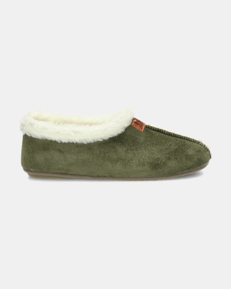 Nelson Home Pantoffels  - groen