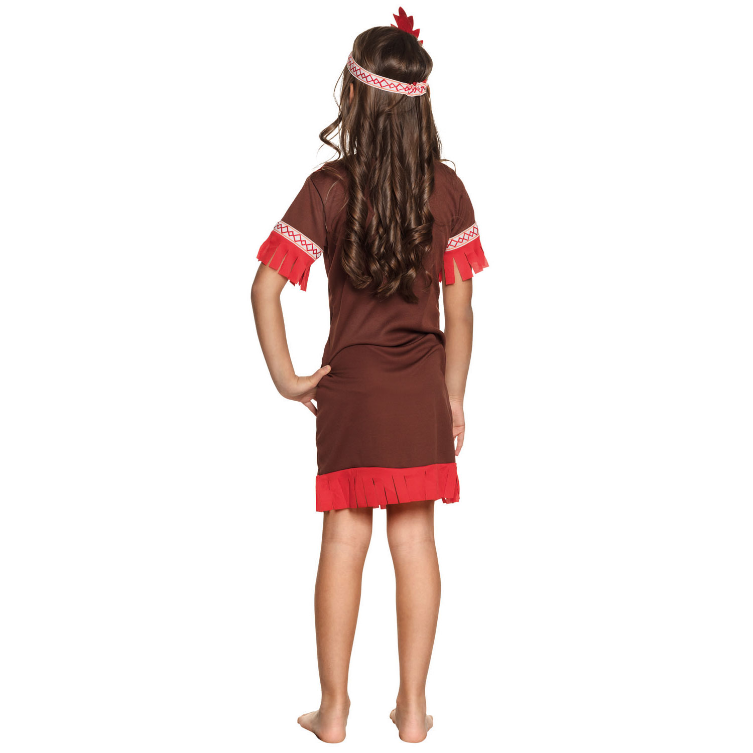 Kinderkostuum Indiaan, 7-9 jaar