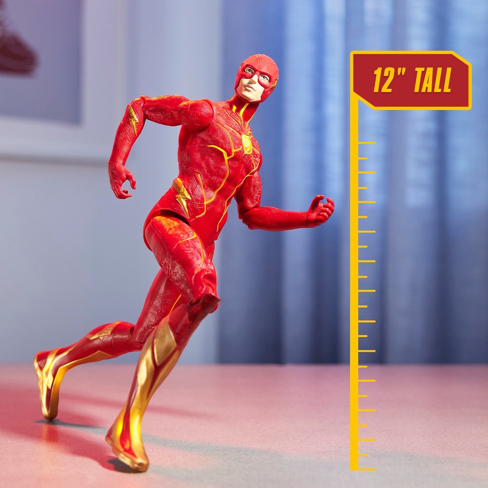 DC Comics Speed Force The Flash Actionfigur mit Licht und Sound