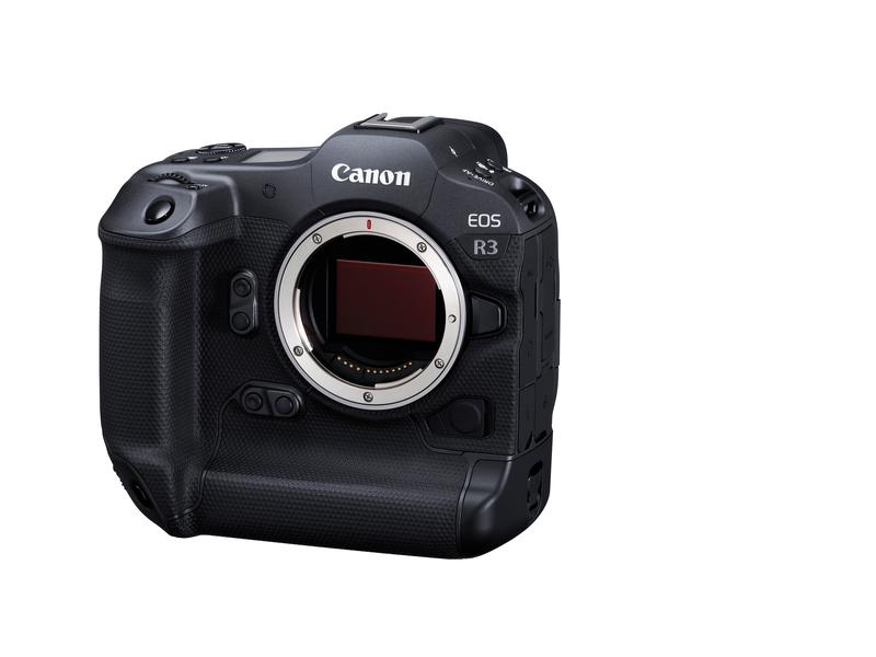 Canon Fotokamera EOS R3 Body Blitzschnelle Systemkamera zum Fotografieren und Filmen