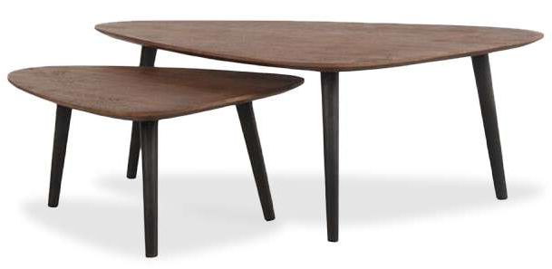 Salontafelset Espresso AC-49.054 Rock B110 x D65 x H40 cm