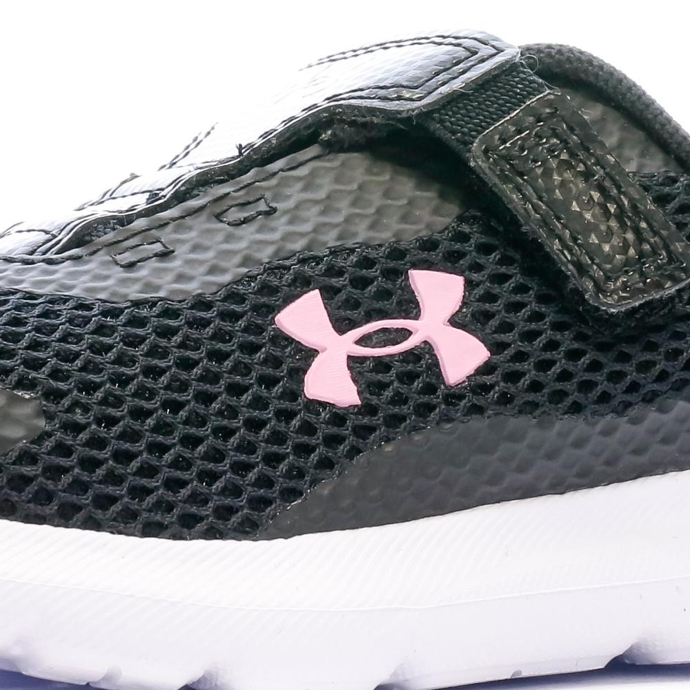 Under Armour Baskets Noir/Rose Fille Under Armour Surge 3