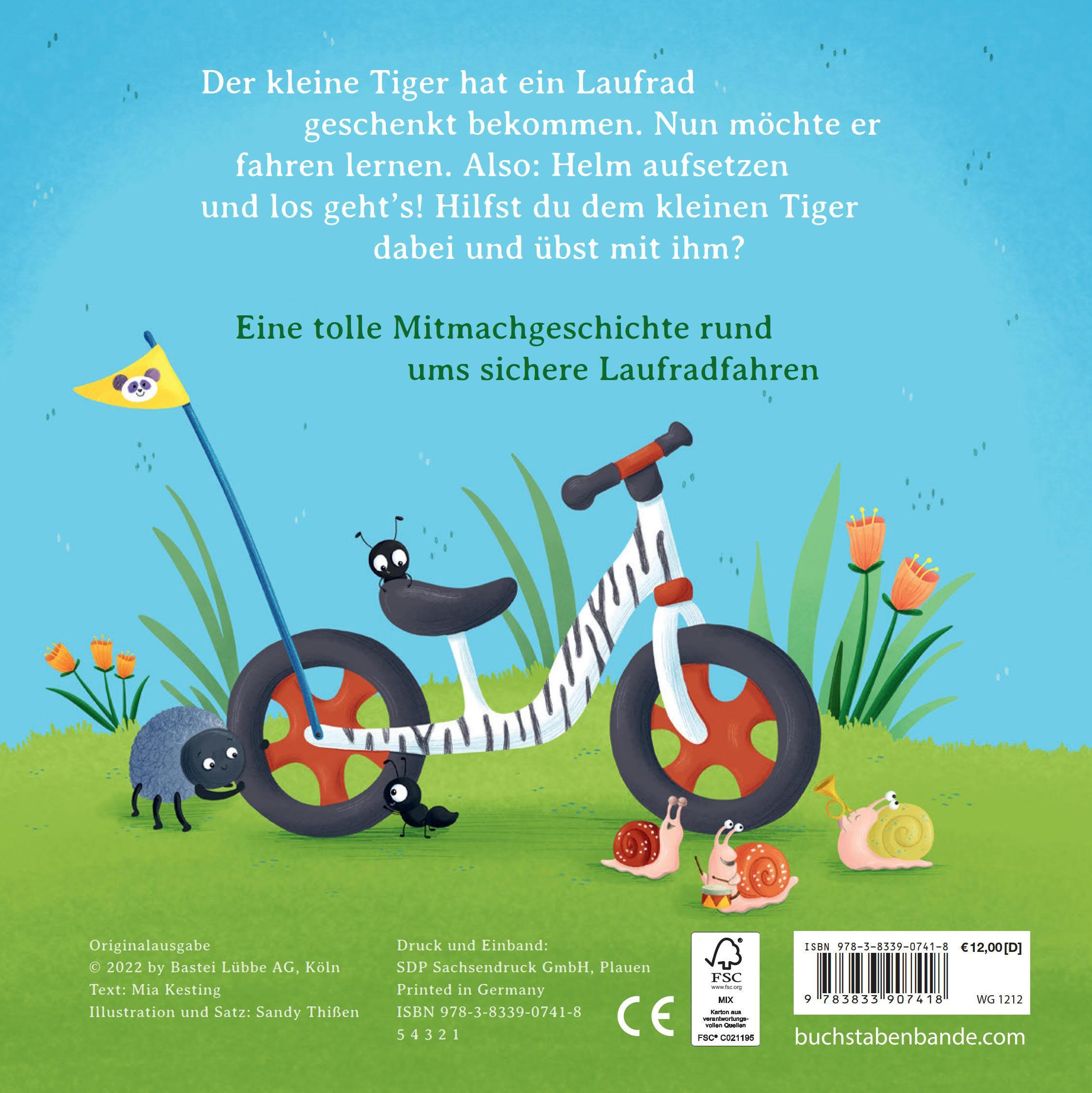 Der kleine Tiger fährt Laufrad / Der kleine Tiger Bd.2