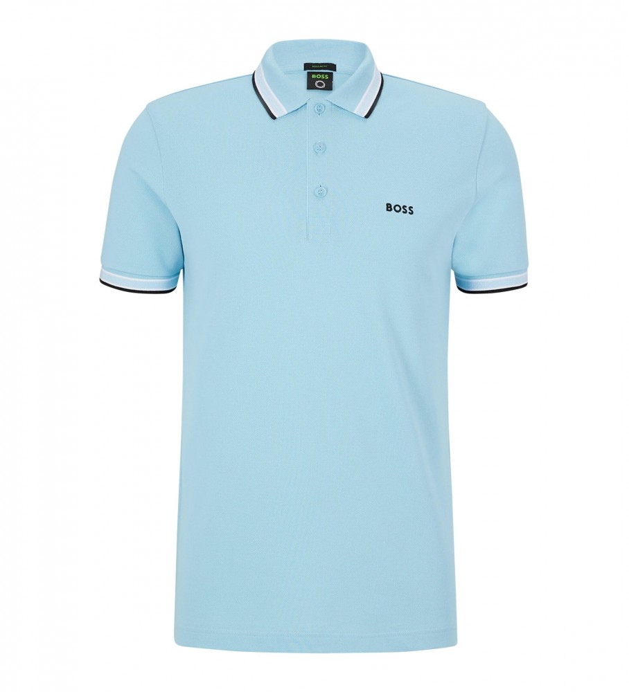 BOSS Polo Paddy Azul Claro