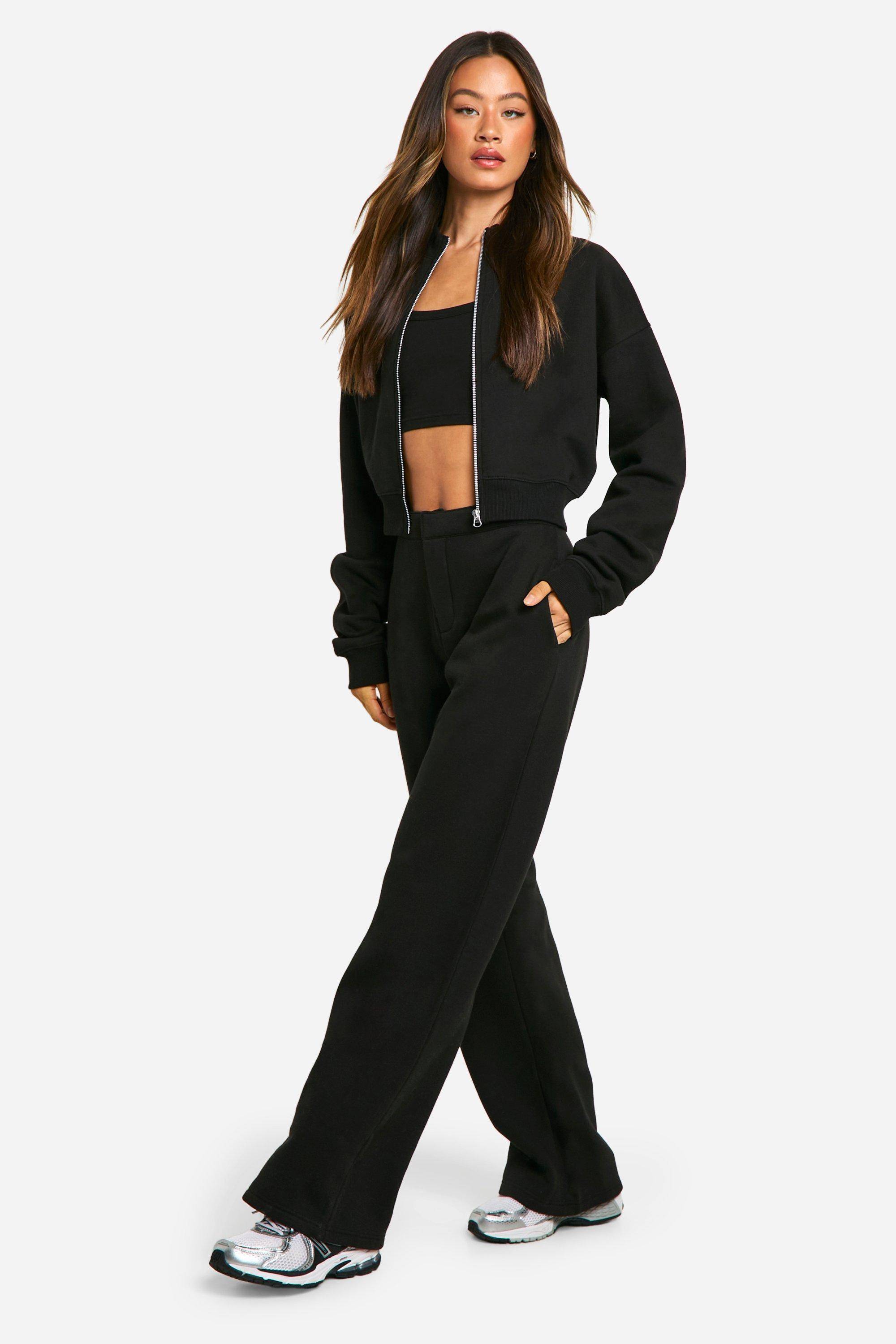 boohoo Survêtement bomber 3 pièces grande taille