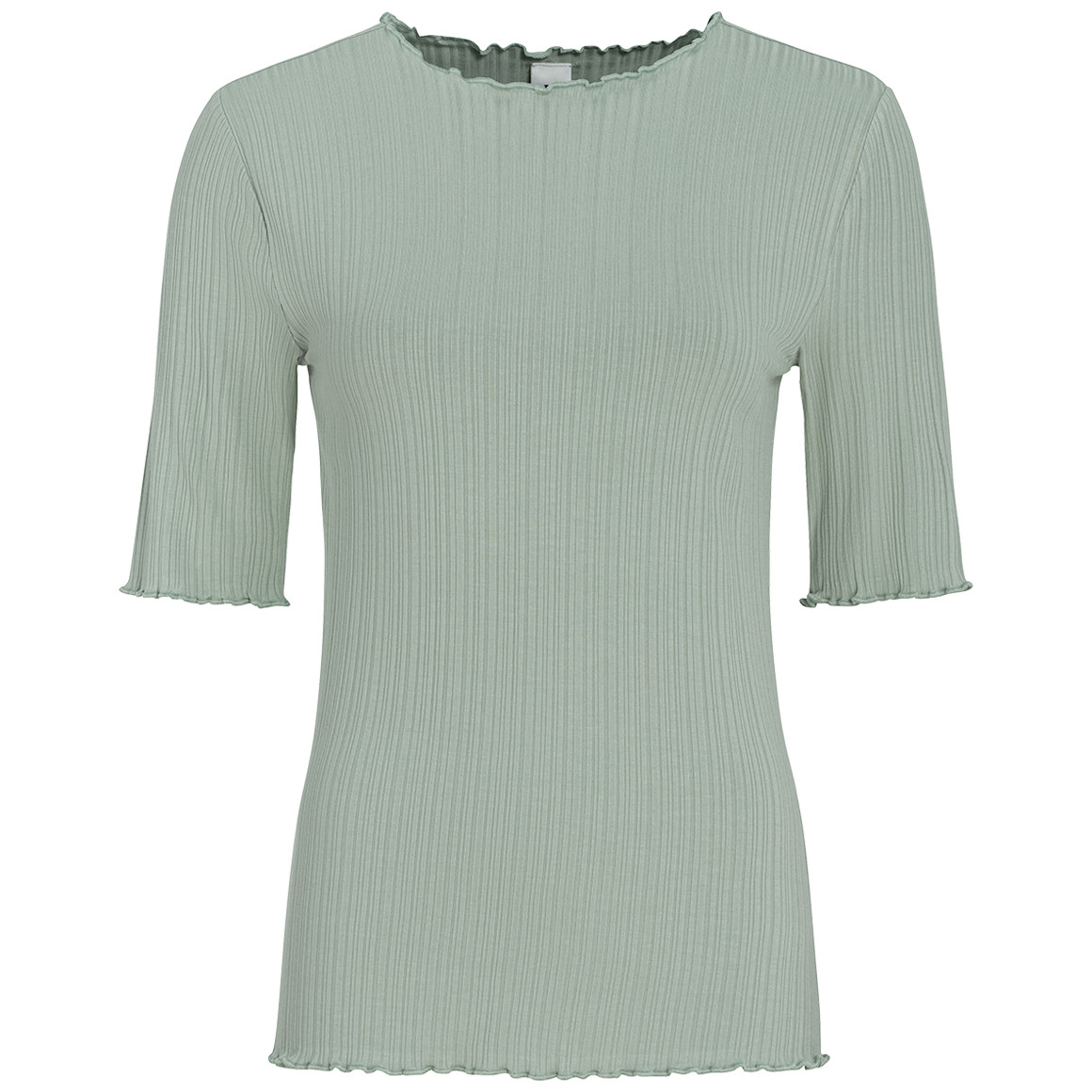 Damen T-Shirt aus Viskose-Mix hellgrün