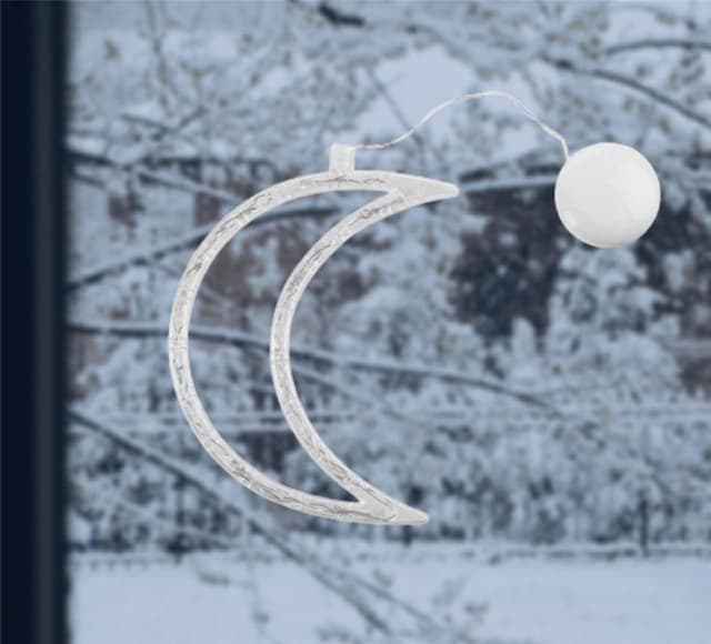 LED-lys til julen, Måne