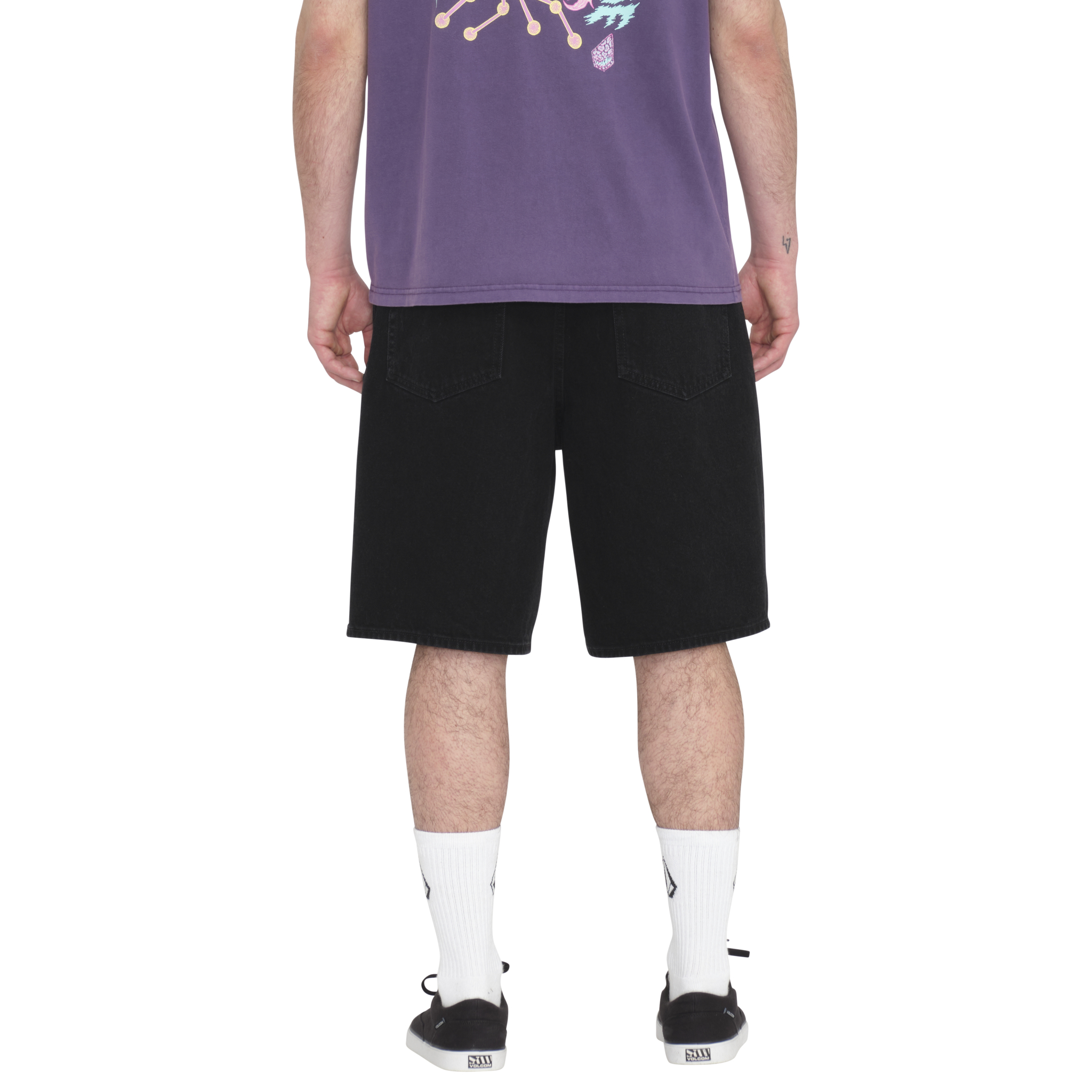Volcom Billow Denim Short Desert Dirt Indigo