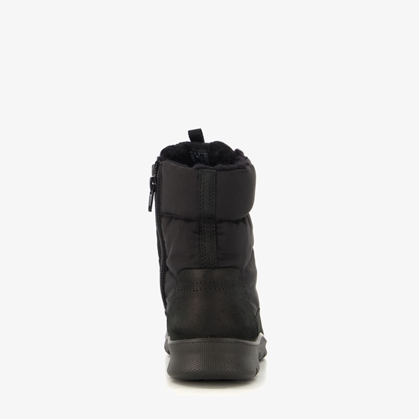ECCO Babette dames veterboots zwart gevoerd