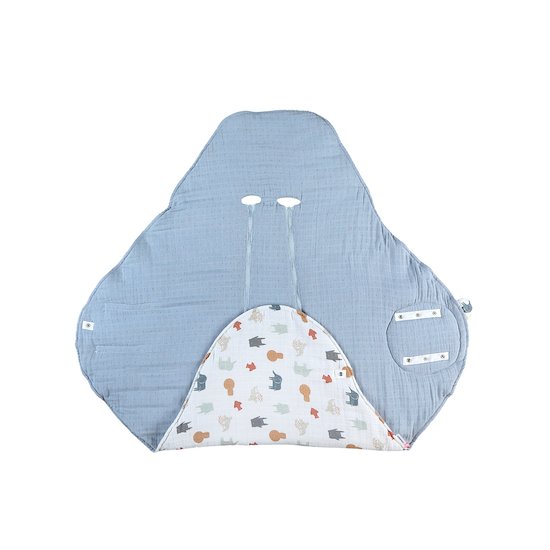 Mix & Match Couverture promenade Mousseline Bio   Jungle        de               Noukies