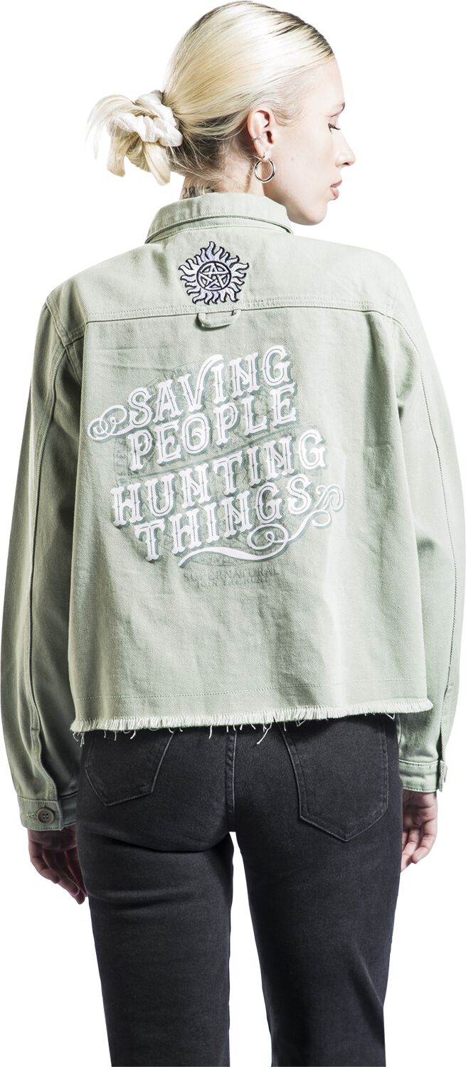 Saving People Hunting Things | Supernatural Veste en Jean