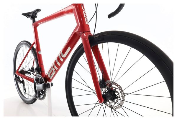 Produit reconditionné · BMC Team Machine SLR One Carbone Di2 12V · Rouge / Vélo de route / BMC | Très bon état