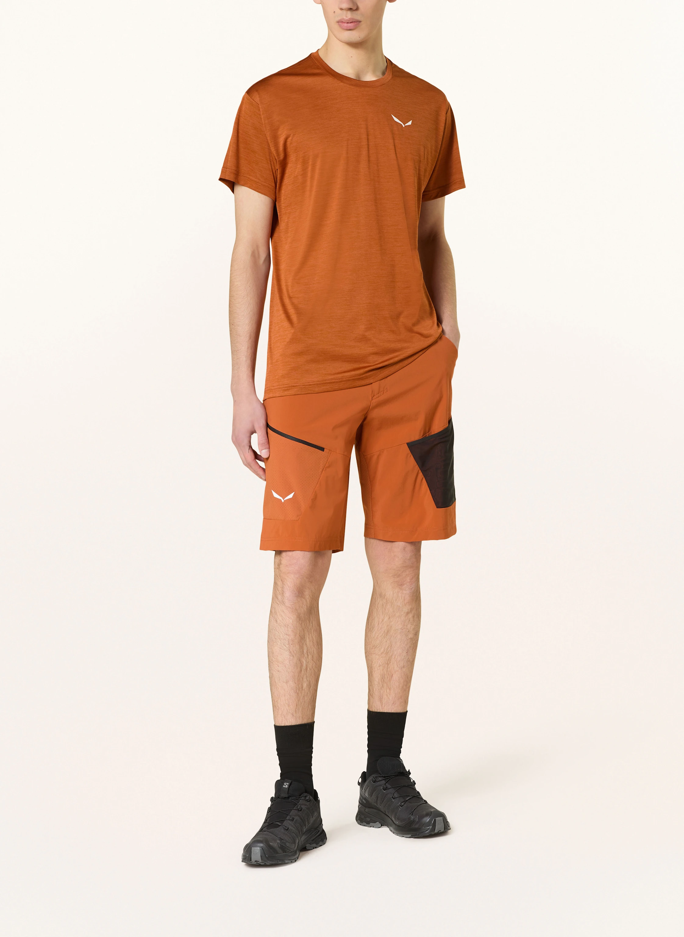 SALEWA T-Shirt PUEZ MELANGE DRY'TON