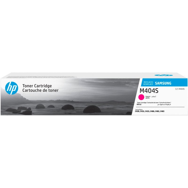Toner CLT K404S magenta (Samsung devient HP) pour imprimante laser