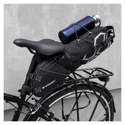 Sacoche de selle de vélo Wozinsky 12L - Noir