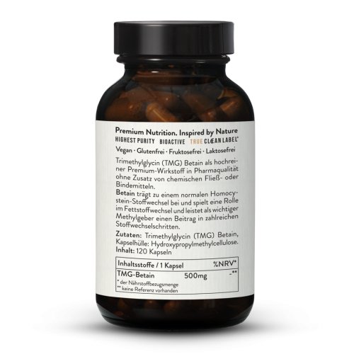 Sunday Natural Products  TMG-Betain Kapseln500mg
